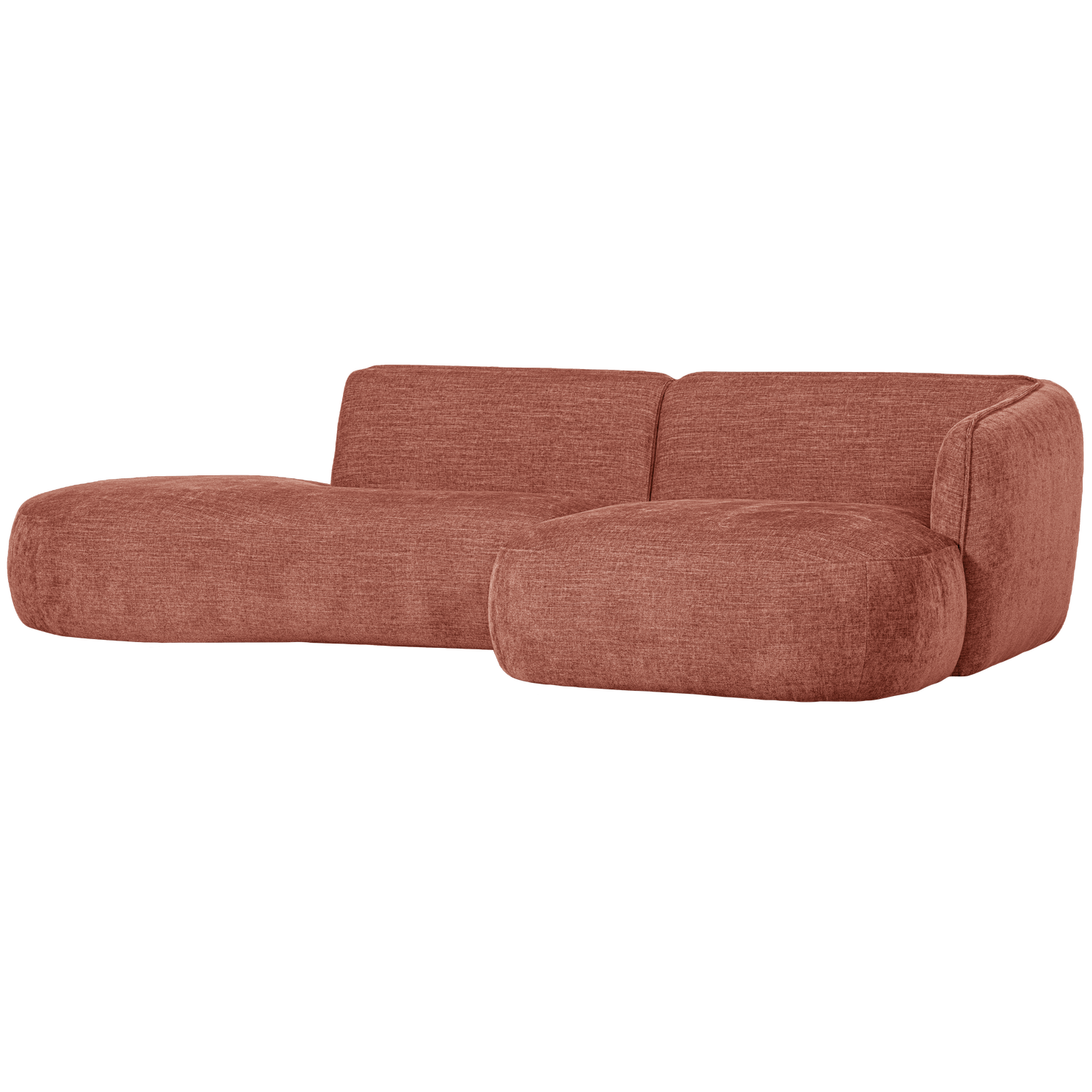 POLLY CHAISE LONGUE RECHTS ROZE