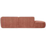 POLLY CHAISE LONGUE RECHTS ROZE