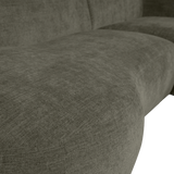 POLLY CHAISE LONGUE RECHTS WARM GROEN