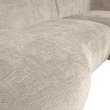 POLLY CHAISE LONGUE RECHTS ZAND