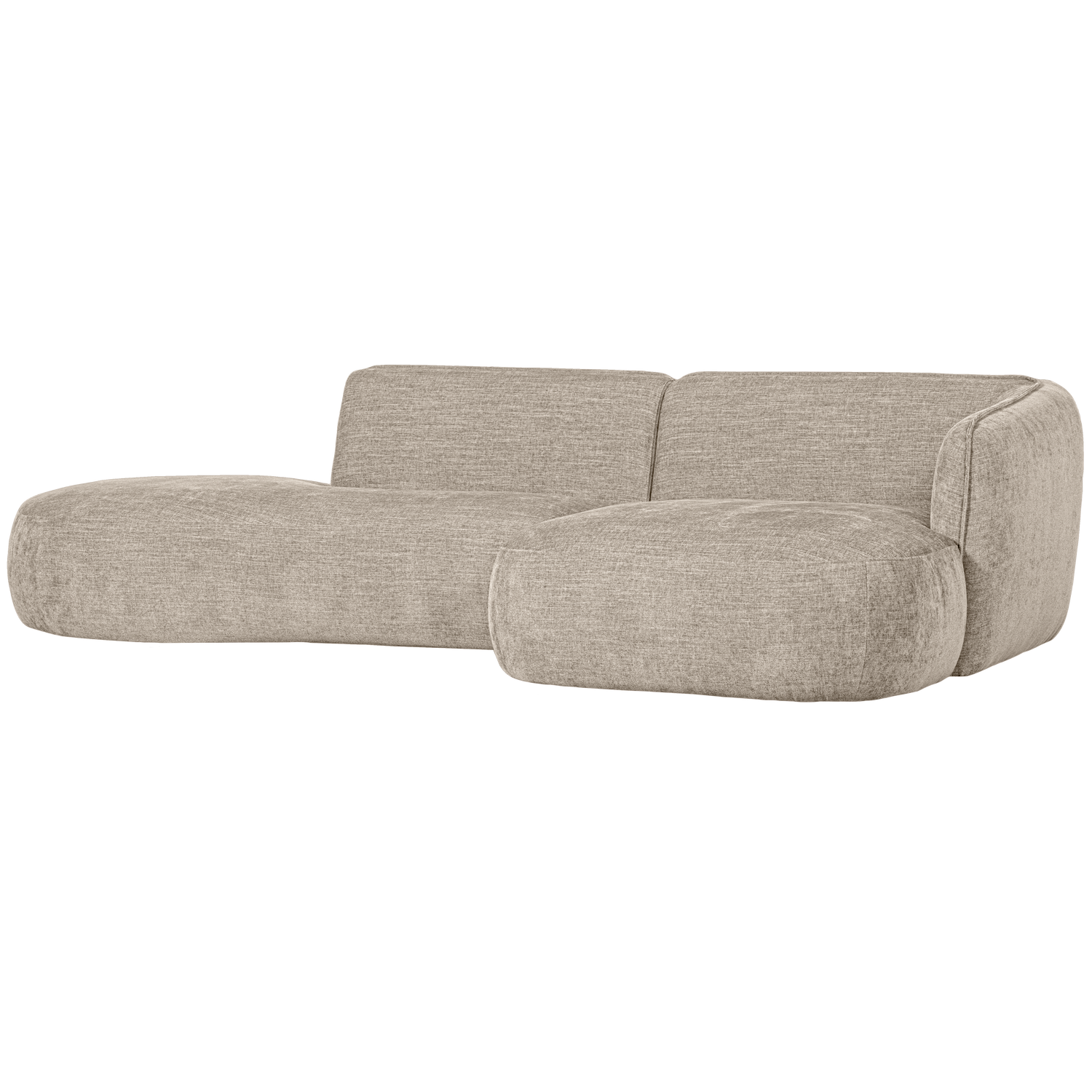 POLLY CHAISE LONGUE RECHTS ZAND
