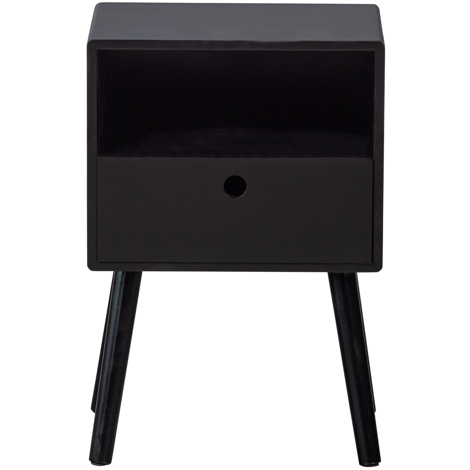 OZZY NACHTKASTJE MDF ZWART