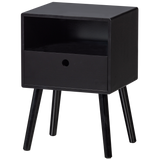 OZZY NACHTKASTJE MDF ZWART