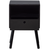 OZZY NACHTKASTJE MDF ZWART