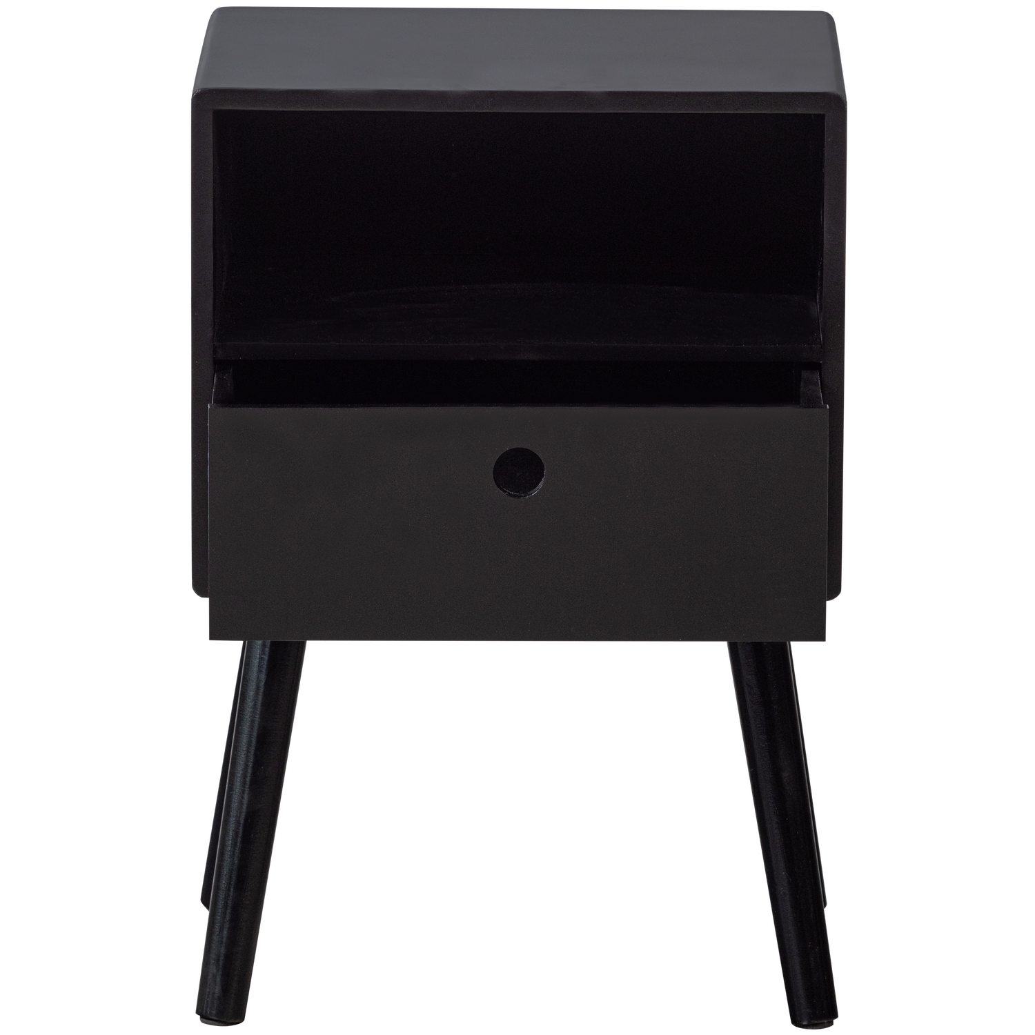 OZZY NACHTKASTJE MDF ZWART