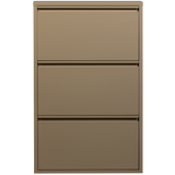 SABINE 3-VAKS SCHOENENKAST METAAL ZAND