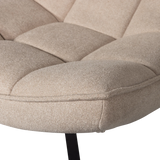 WOOOD - Maudi draaifauteuil naturel