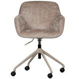 MORROS BUREAUSTOEL CHENILLE TAUPE