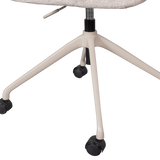 MORROS BUREAUSTOEL CHENILLE TAUPE