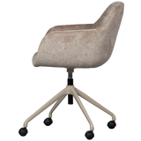 MORROS BUREAUSTOEL CHENILLE TAUPE