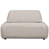 STERCK FAUTEUIL MET VERPLAATSBARE RUGLEUNING ZAND