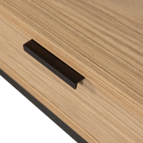 WOOOD - Silas sidetable/bureau eiken [FSC]