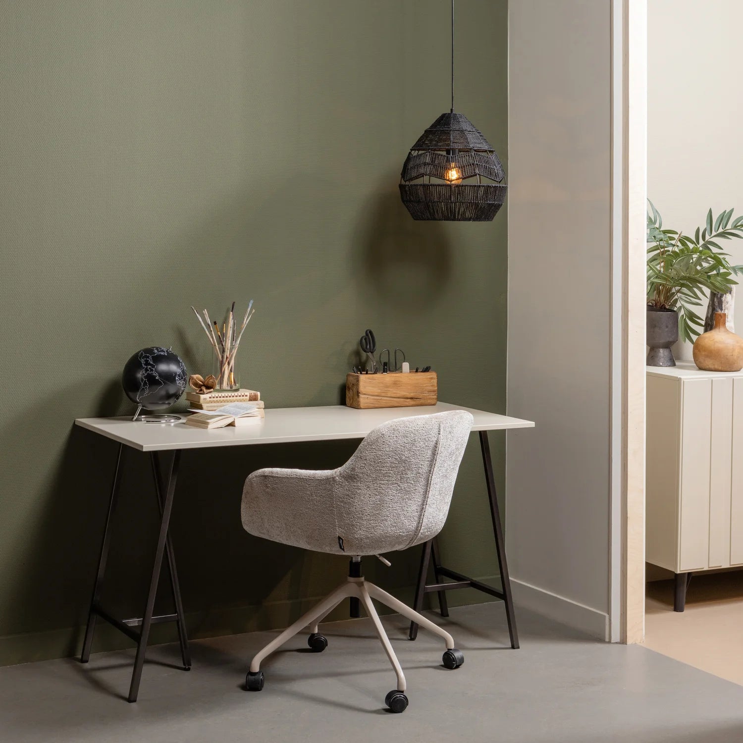 WOOOD - Tino bureau grenen dust [fsc]