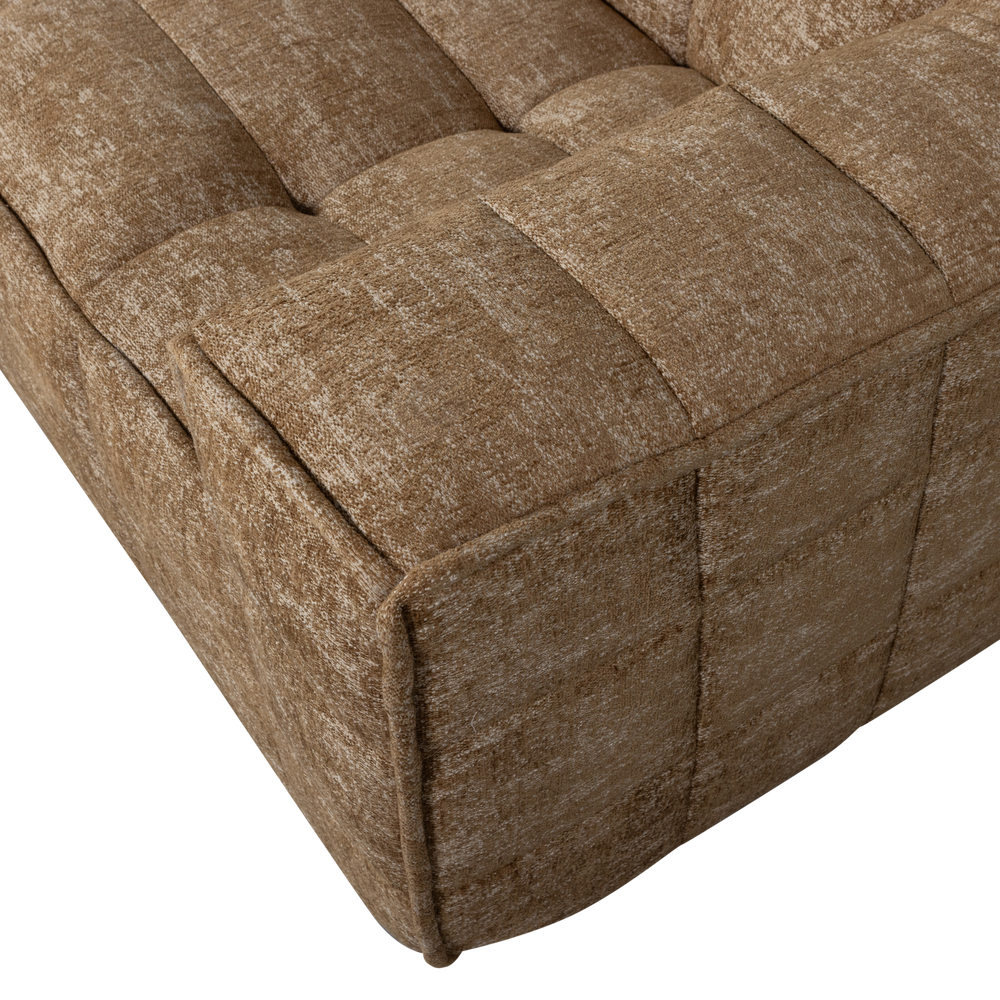 TIMOR 4-ZITS BANK KARAMEL MELANGE