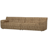 TIMOR 4-ZITS BANK KARAMEL MELANGE