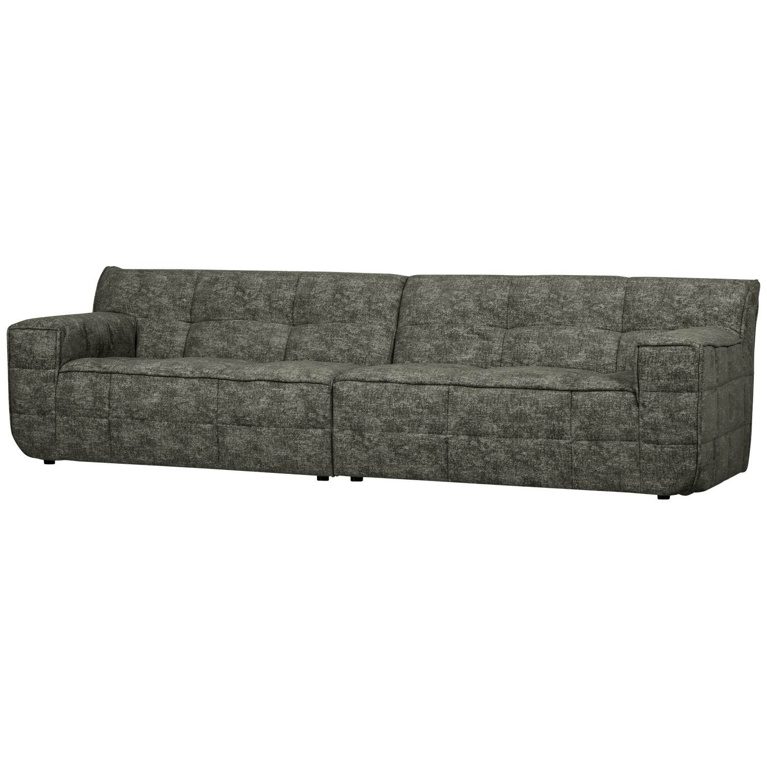 TIMOR 4-ZITS BANK WARM GROEN MELANGE