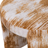 CHARLIE GESTOFFEERDE KRUK STRUCTUUR STOF KARAMELBRUIN [fsc]