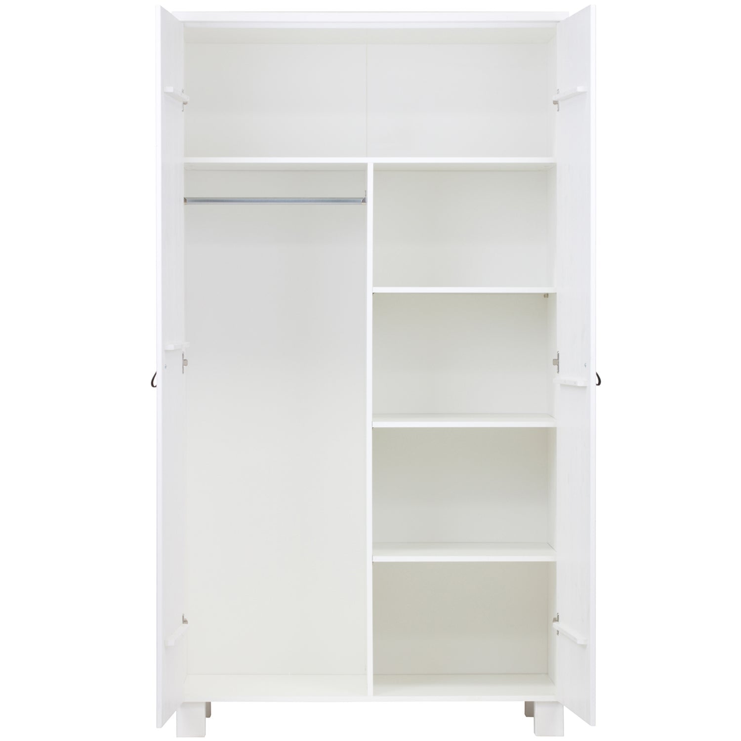 TIES GARDEROBEKAST GRENEN WIT [fsc]