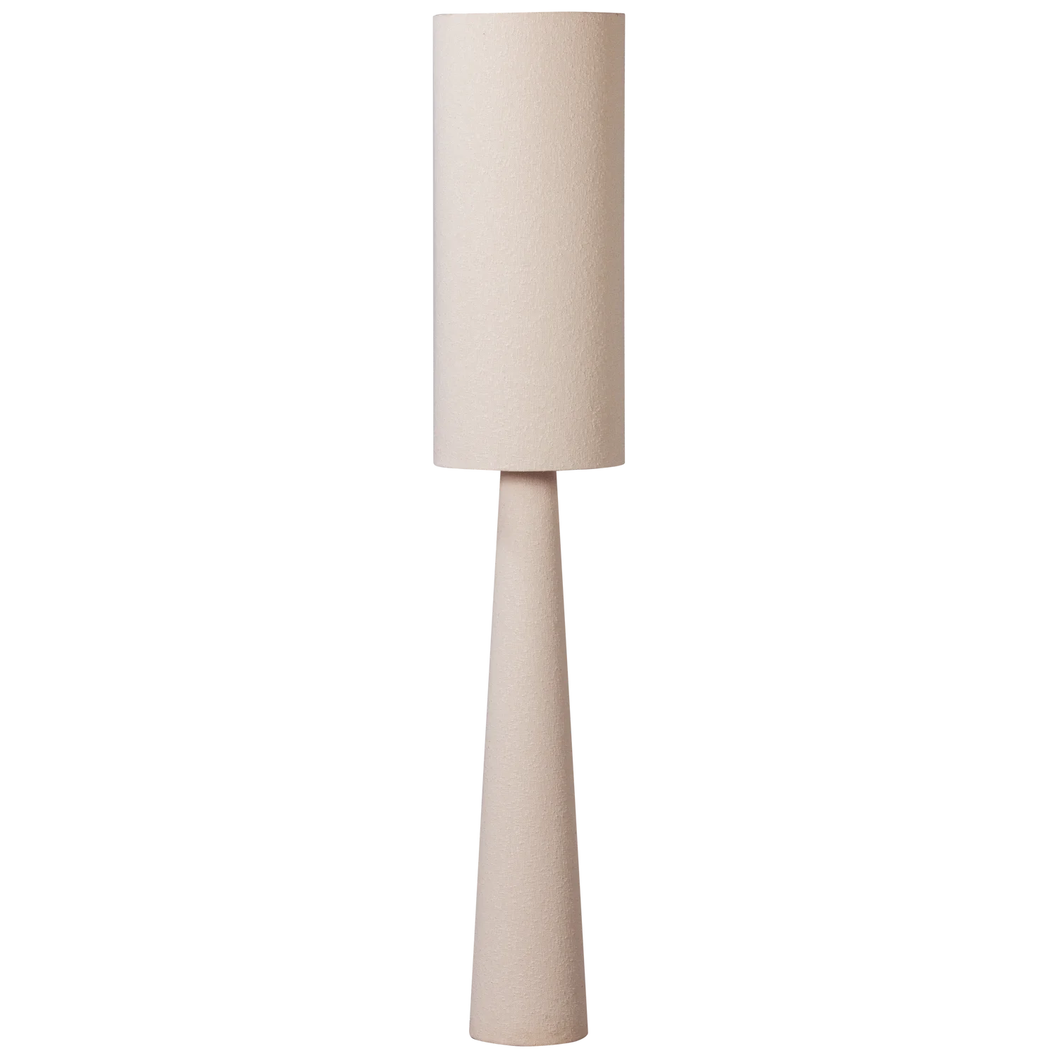 WOOOD - Loft tafellamp metaal/boucle naturel 187x35cm