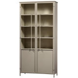 EXHIBIT XL 2-DEURS VITRINEKAST METAAL ZAND