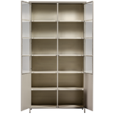 EXHIBIT XL 2-DEURS VITRINEKAST METAAL ZAND