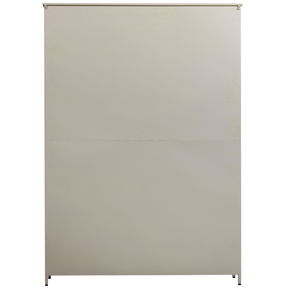 EXHIBIT XL 3-DEURS VITRINEKAST METAAL ZAND