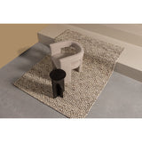 TIWA FAUTEUIL BOUCLE BEIGE