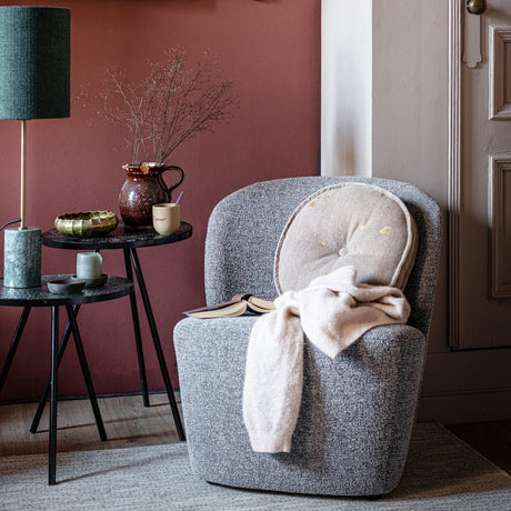LOFTY FAUTEUIL MELANGE GRIJS