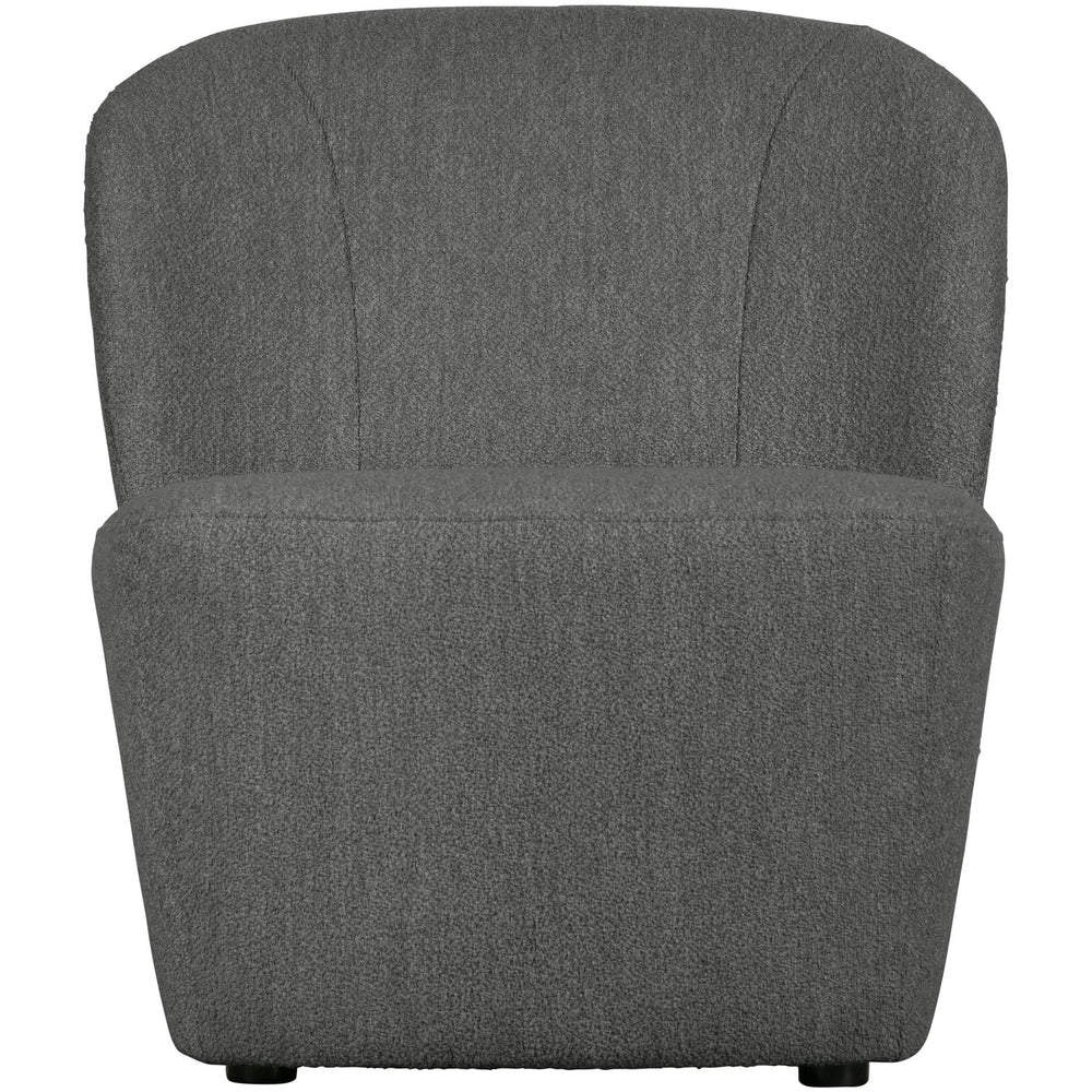 LOFTY FAUTEUIL BOUCLE STAALGRIJS