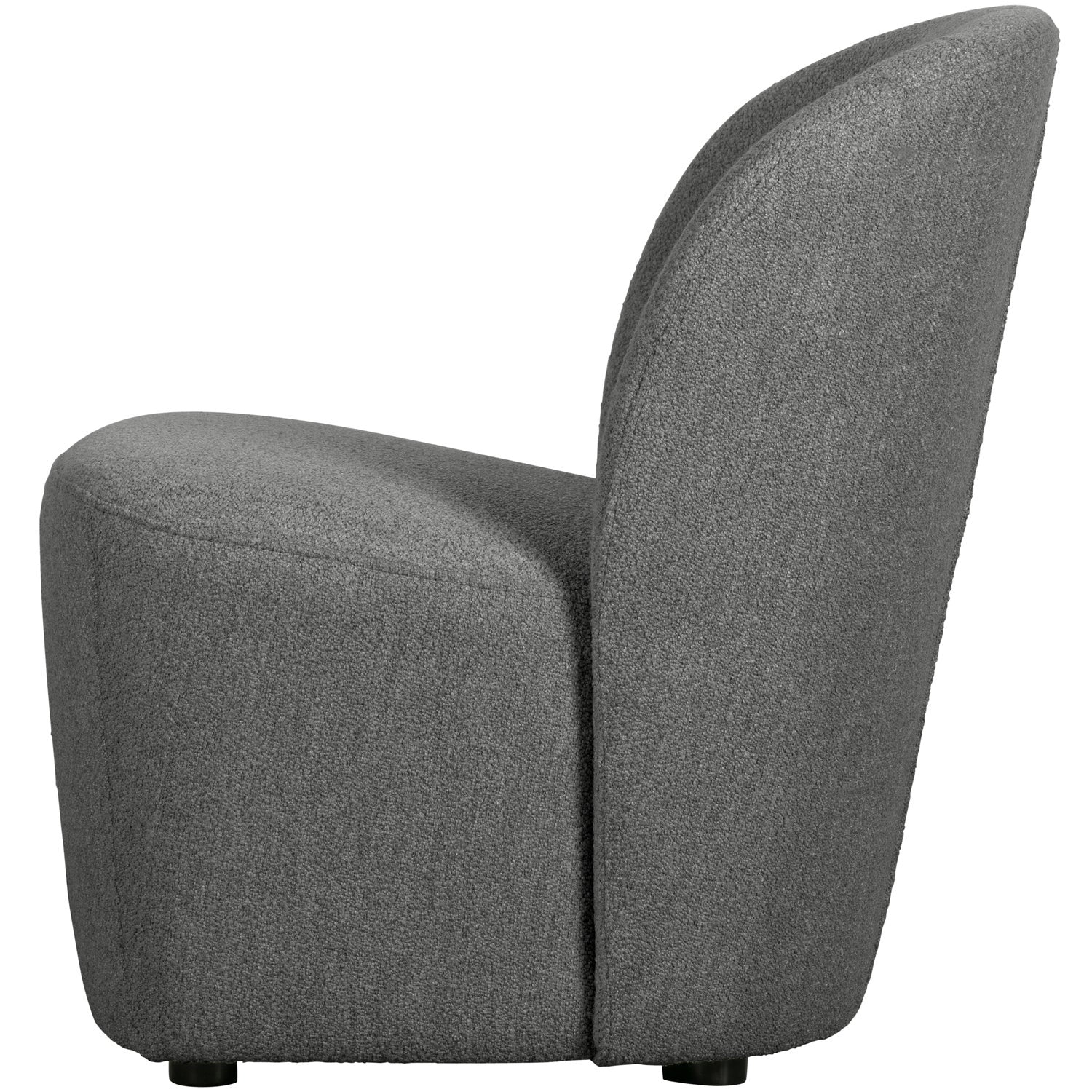 LOFTY FAUTEUIL BOUCLE STAALGRIJS