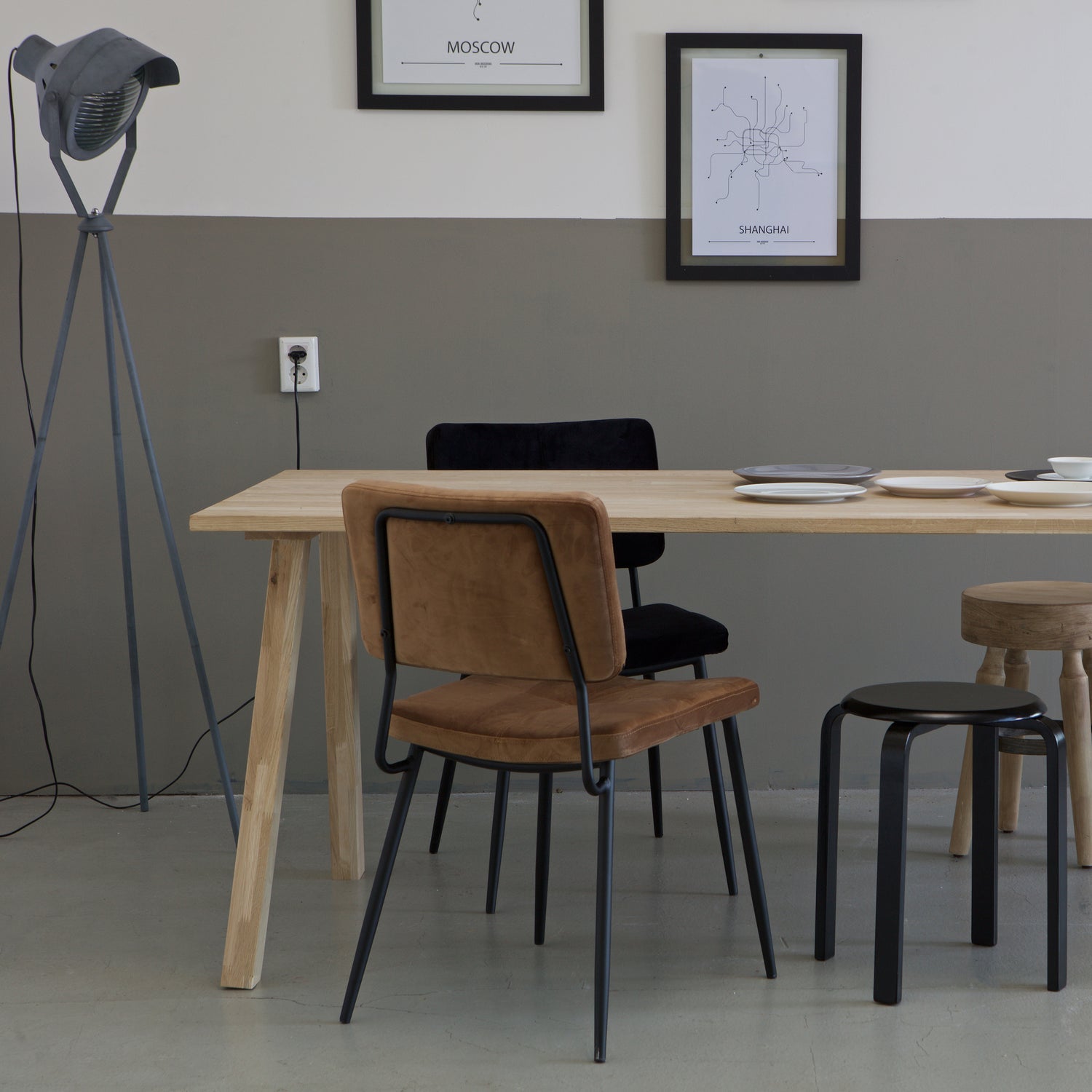 TABLO A-VORM POOT EIKEN - SET VAN 2 [fsc]