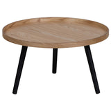 MESA BIJZETTAFEL L HOUT NATUREL 34xO60