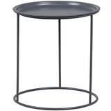 WOOOD - Ivar bijzettafel medium 40cm asfalt