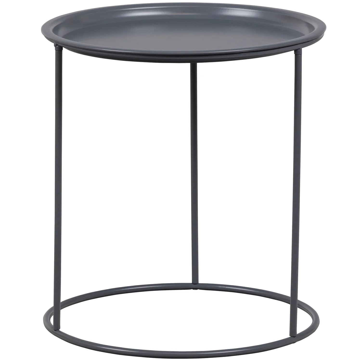 WOOOD - Ivar bijzettafel medium 40cm asfalt