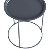 WOOOD - Ivar bijzettafel medium 40cm asfalt