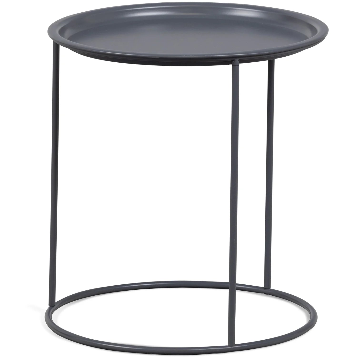 WOOOD - Ivar bijzettafel medium 40cm asfalt