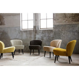 SARA FAUTEUIL VELVET WARM GROEN