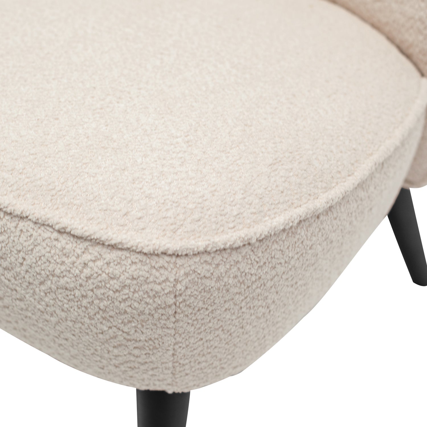 SARA FAUTEUIL BOUCLE CREME