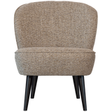 SARA FAUTEUIL GEWEVEN STOF NATUREL MELANGE