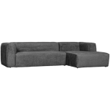 BEAN HOEKBANK RECHTS STRUCTURE VELVET CLOUD SKY