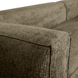 BEAN HOEKBANK RECHTS STRUCTURE VELVET MOSS