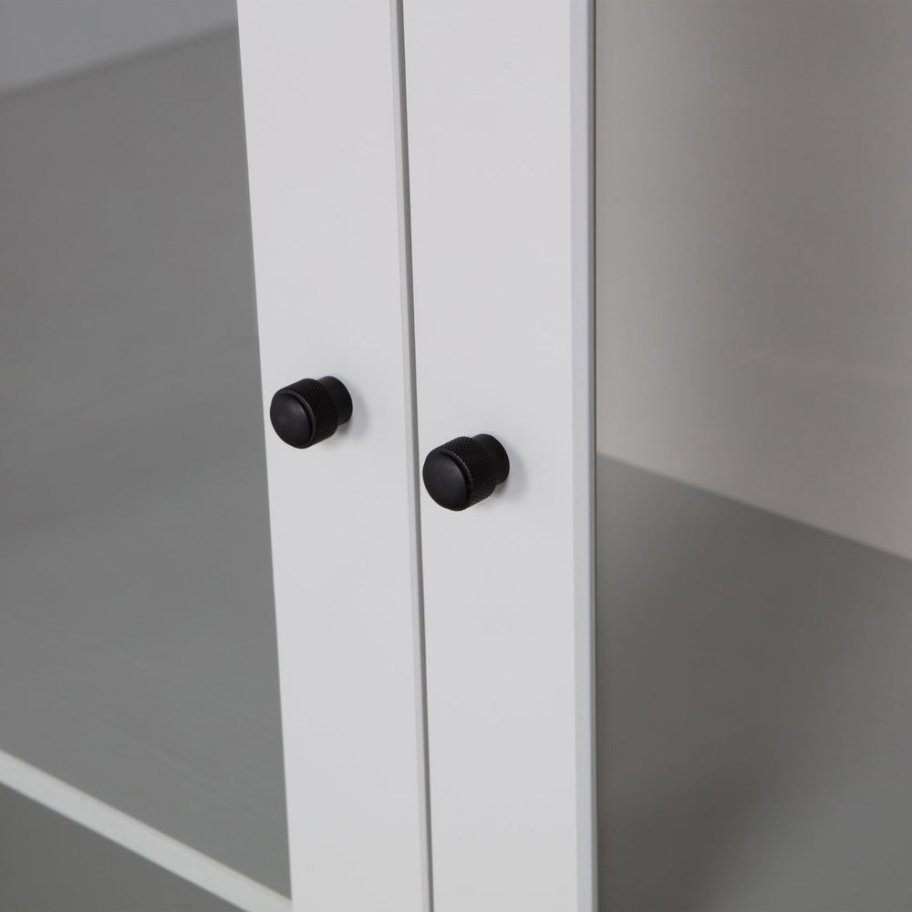 XAM VITRINEKAST GRENEN WOLKENGRIJS [fsc]