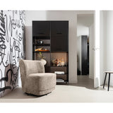 WOOOD - Atty draaifauteuil zand