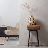 SKYBOX SIDETABLE MANGOHOUT/METAAL NATUREL