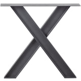 INDUSTRIAL X-VORM POOT METAAL 1 STUKS