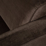 STATEMENT 3-ZITS BANK 230 CM VELVET WARMGROEN