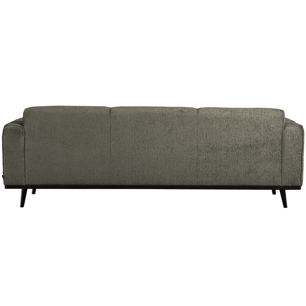 STATEMENT 3-ZITS BANK 230 CM STRUCTURE VELVET FROST