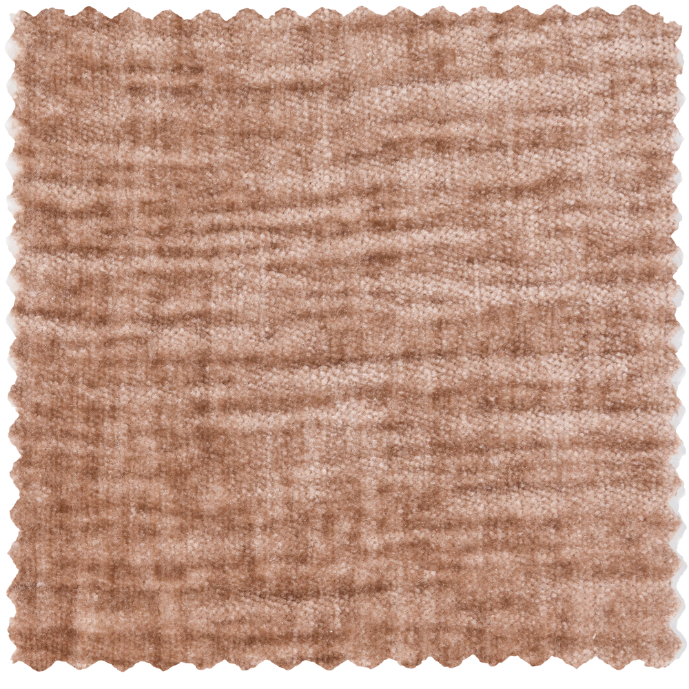 BEAN HOEKBANK RECHTS CHENILLE VELVET PERZIKROZE