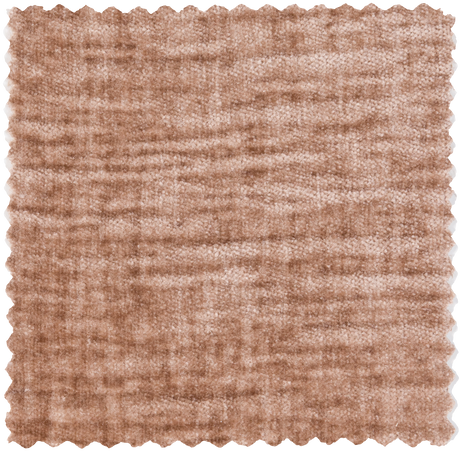 STATEMENT XL 4-ZITS BANK 372 CM CHENILLE VELVET PERZIKROZE