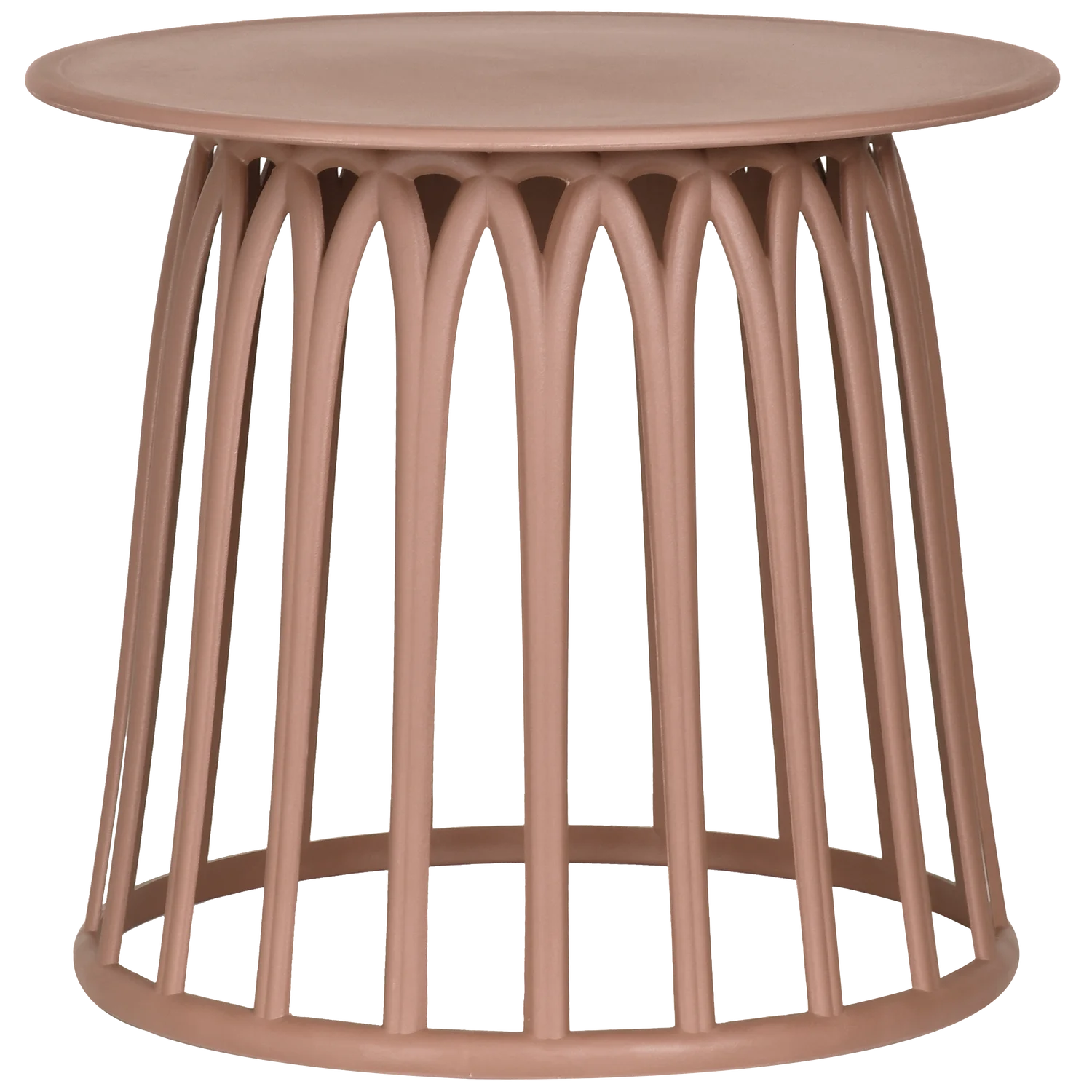 WOOOD - Boy bijzettafel kunststof zalm roze
